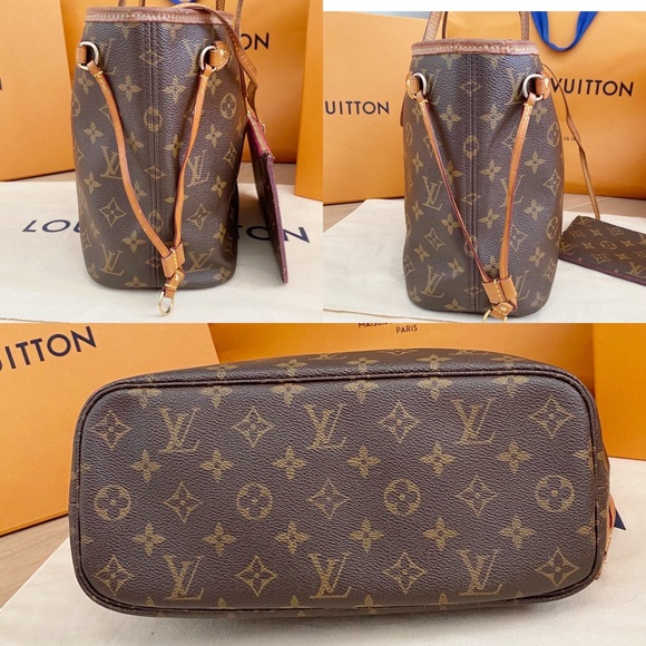 ✨NEVERFULL W/ POUCH✨ Auth PM Louis Vuitton Bag! - Picture 3 of 14
